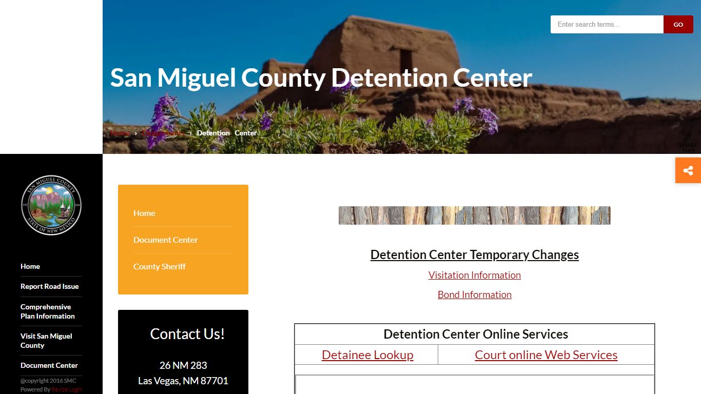 San Miguel County Detention Center